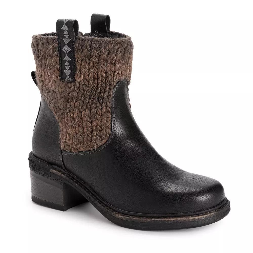 MUK LUKS Arya Arlene Women's Ankle Boots, Size: 9, Brown Ombre Product Image