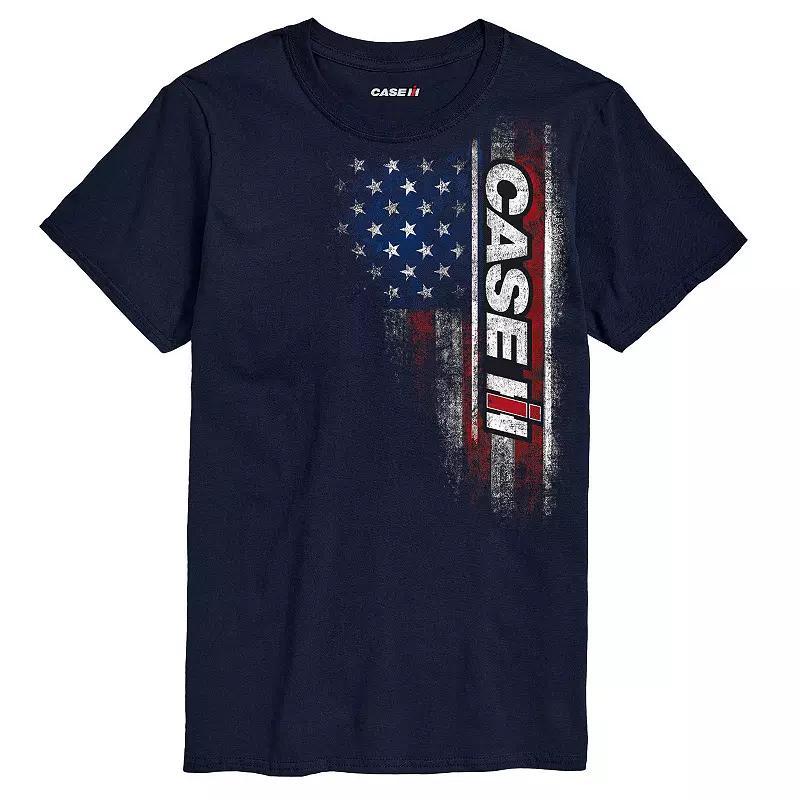 Big & Tall Case IH American Flag Tee, Mens Product Image