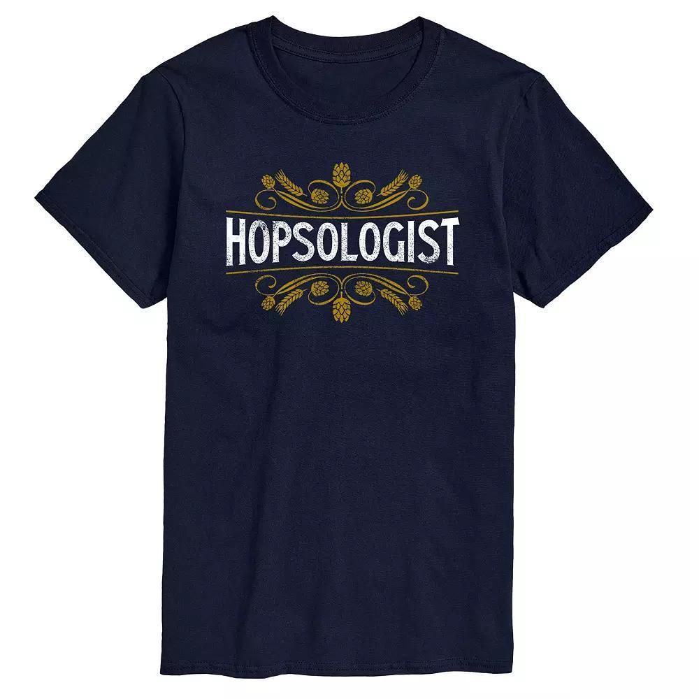Mens Hopsoligist Graphic Tee Blue Product Image