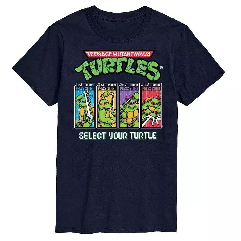 Mens Teenage Mutant Ninja Turtles Graphic Tee Blue Product Image