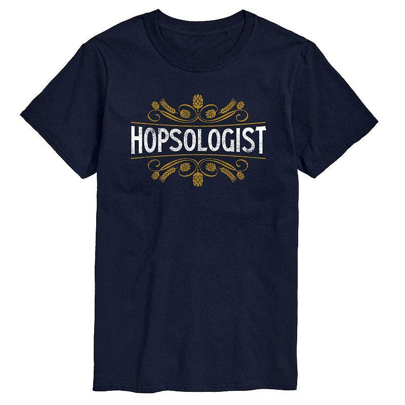 Mens Hopsoligist Graphic Tee Blue Product Image