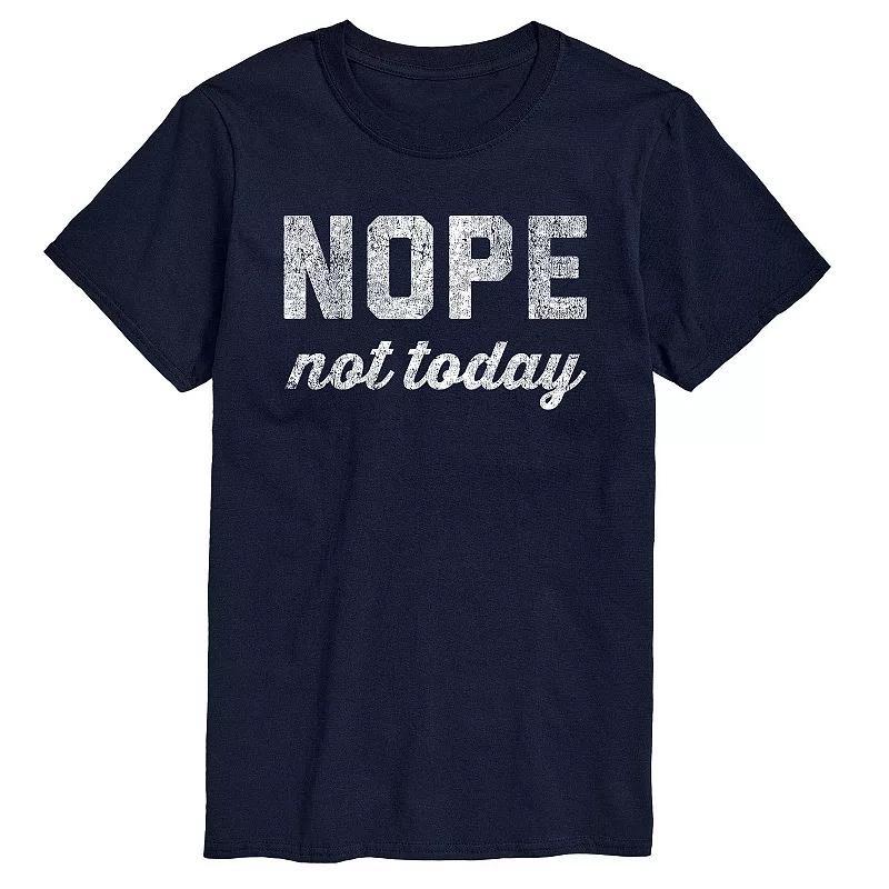 Mens Irish Retro Repeat Graphic Tee Blue Product Image