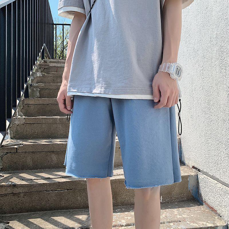 Wide-Leg Sweatshorts Product Image