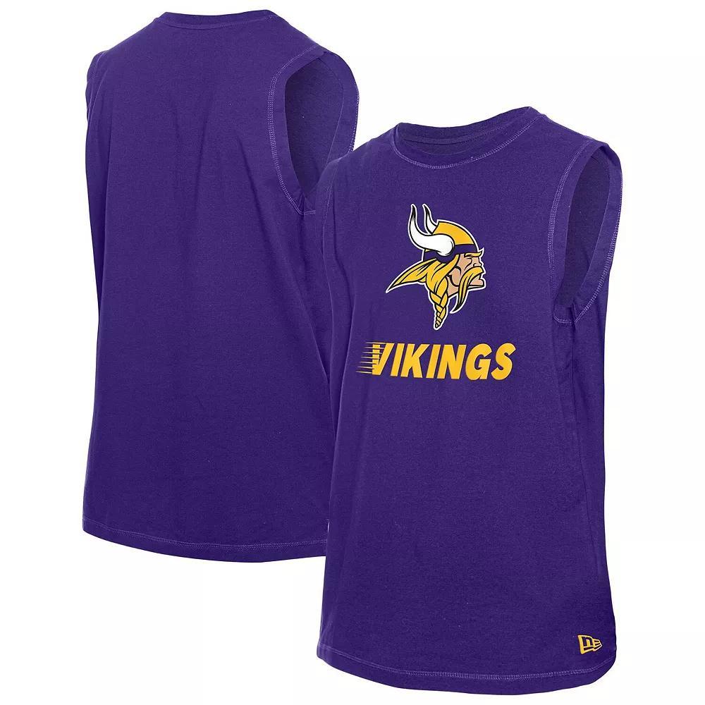 Men's New Era  Purple Minnesota Vikings Leisure Collection Tank Top, Size: Medium Product Image