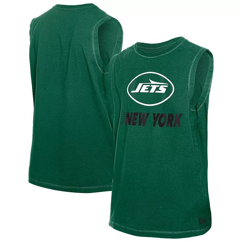 Men's New Era  Green New York Jets Leisure Collection Tank Top, Size: Large Product Image