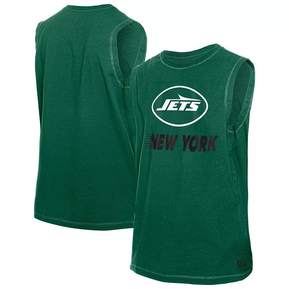 Men's New Era  Green New York Jets Leisure Collection Tank Top, Size: Large Product Image