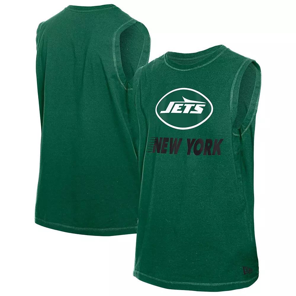 Men's New Era  Green New York Jets Leisure Collection Tank Top, Size: Large Product Image