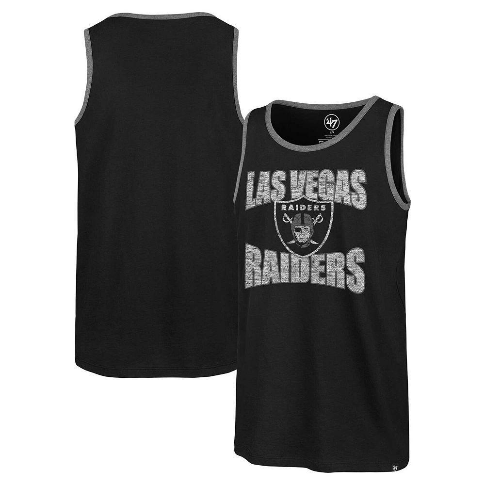 Men's '47 Black Las Vegas Raiders Upload Franklin Tank Top, Size: Medium, Lvr Black Product Image