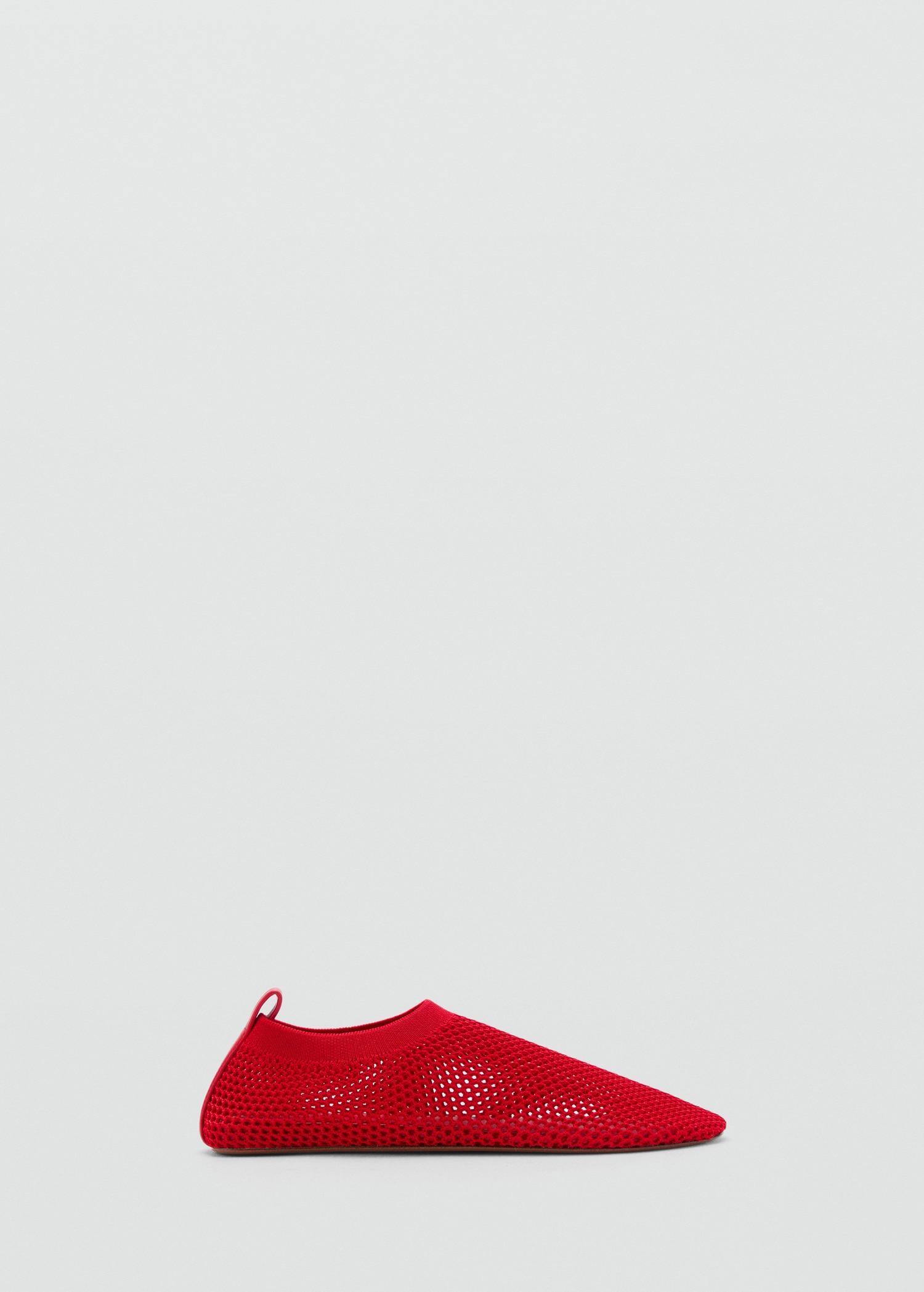 Soft mesh shoes - Women | MANGO USA Product Image