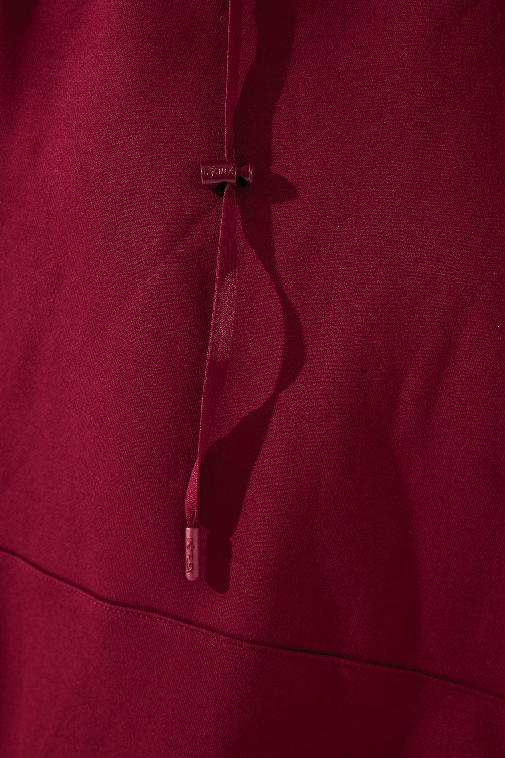 Pullover Cloud Hoodie - Crimson  Product Image
