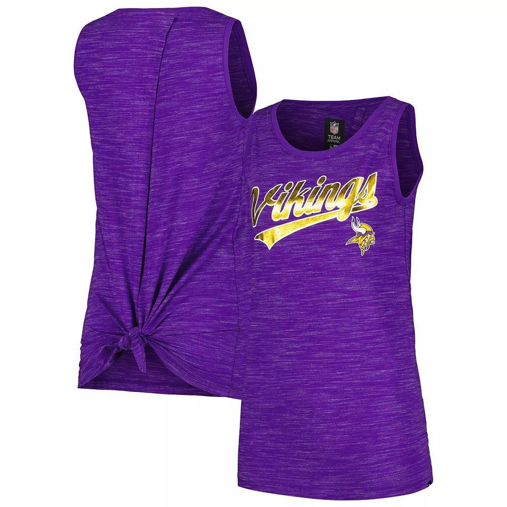 Women's New Era  Purple Minnesota Vikings  Space Dye Active Tank Top, Size: 2XL Product Image