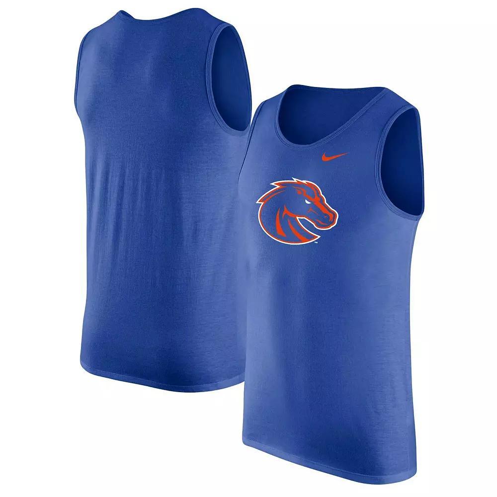 Men's Nike Royal Boise State Broncos Tank Top, Size: Large, Blue Product Image