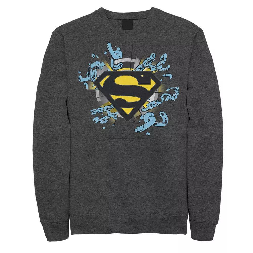 Men's Nintendo Super Mario Stars & Flowers Holiday Pattern Sweatshirt, Size: XXL, Red Product Image