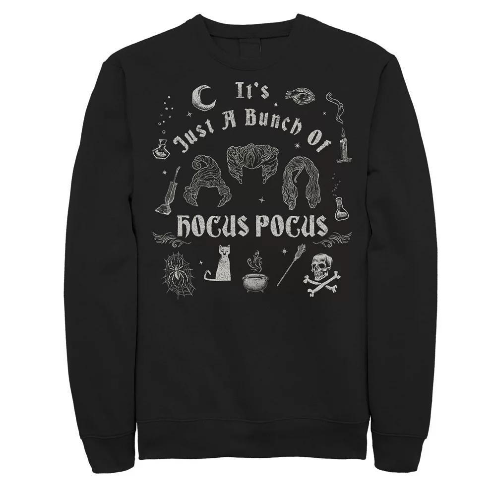 Men's Harry Potter Hogwarts House Badge Sweatshirt, Size: Large, Black Product Image