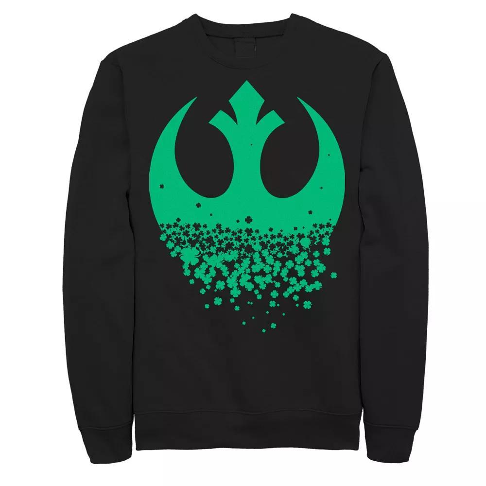 Big & Tall Star Wars Stormtrooper Flower Filled Helmet Fleece Sweatshirt, Men's, Size: 3XL, Black Product Image