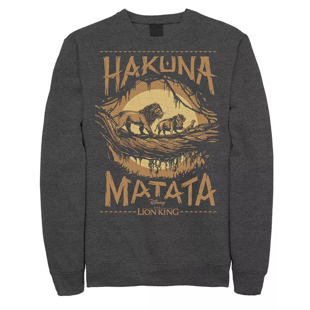 Big & Tall Star Wars The Mandalorian Varsity Child Fleece Sweatshirt, Men's, Size: Large Tall, Black Product Image