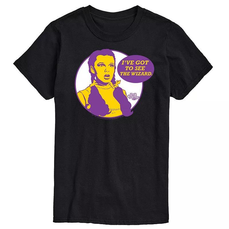 Mens Wizard Of Oz Dorothy See The Wizard Graphic Tee Product Image