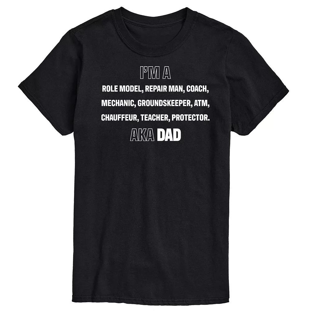 Mens Im A Dad List Graphic Tee Product Image