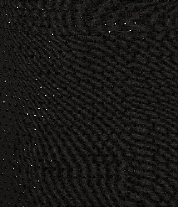 Skies Are Blue Rhinestone High Waist Mini Skirt Product Image