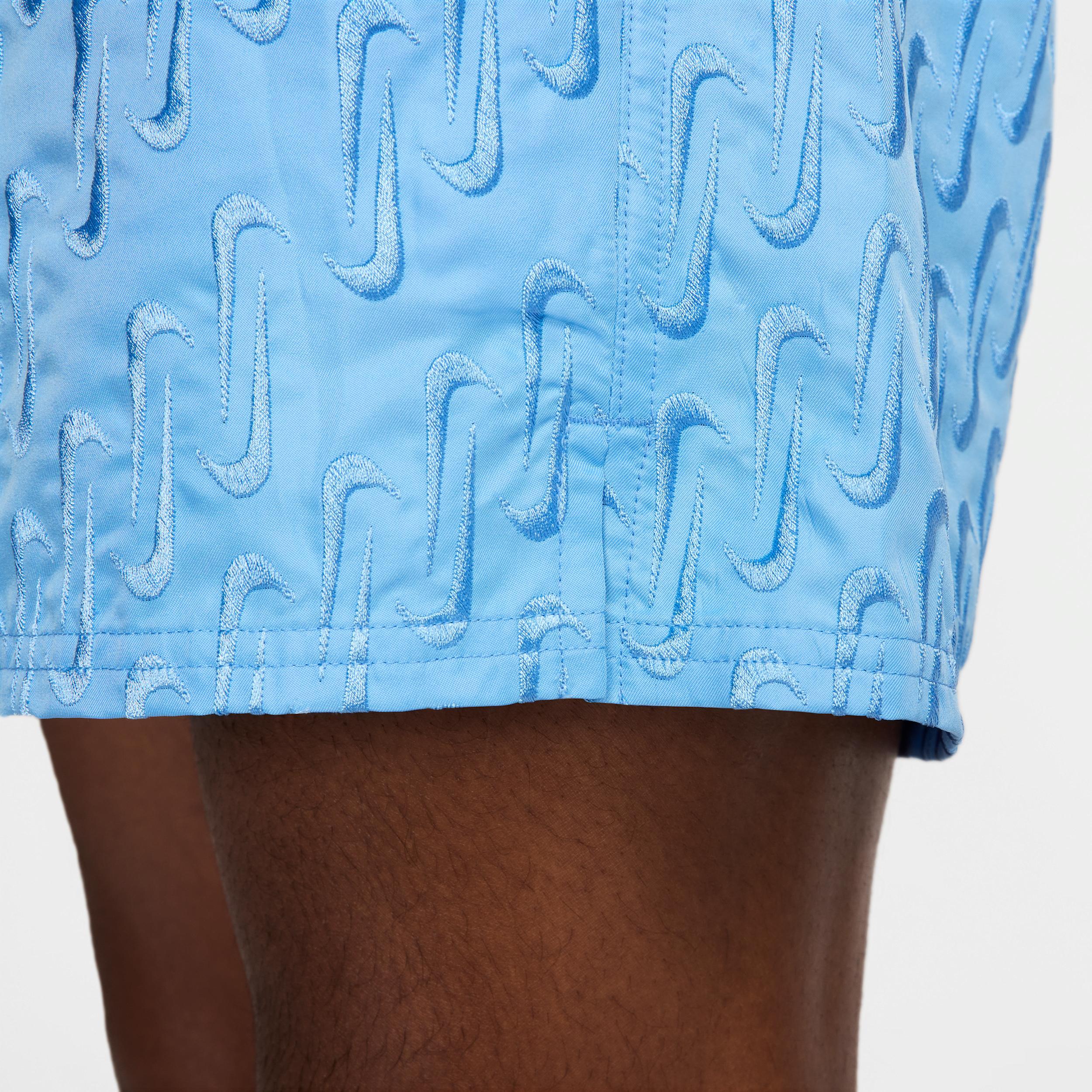 Nike Men's Swim Breaker Swoosh logo Link 5" Fully Lined Volley Shorts Product Image