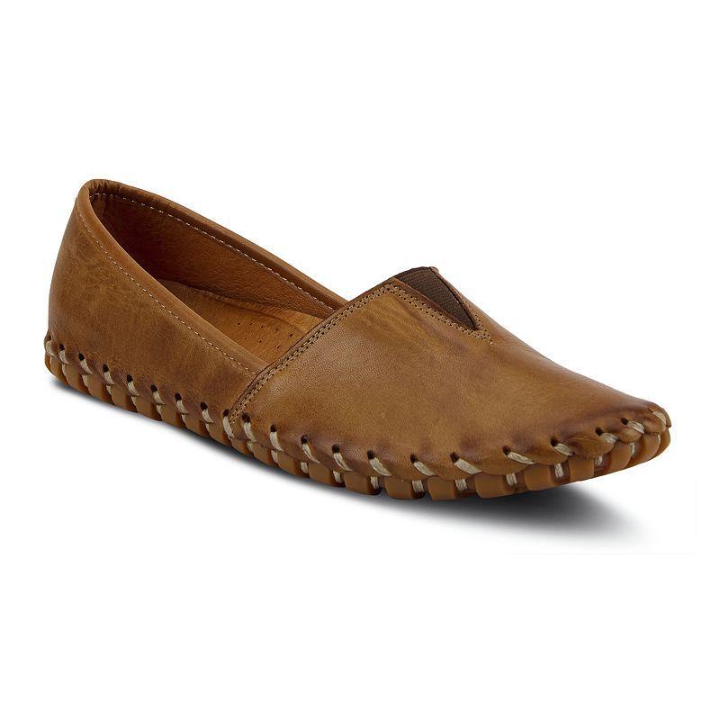 Spring Step Kathaleta Women's Loafers, Size: 37, Camel Suede Product Image