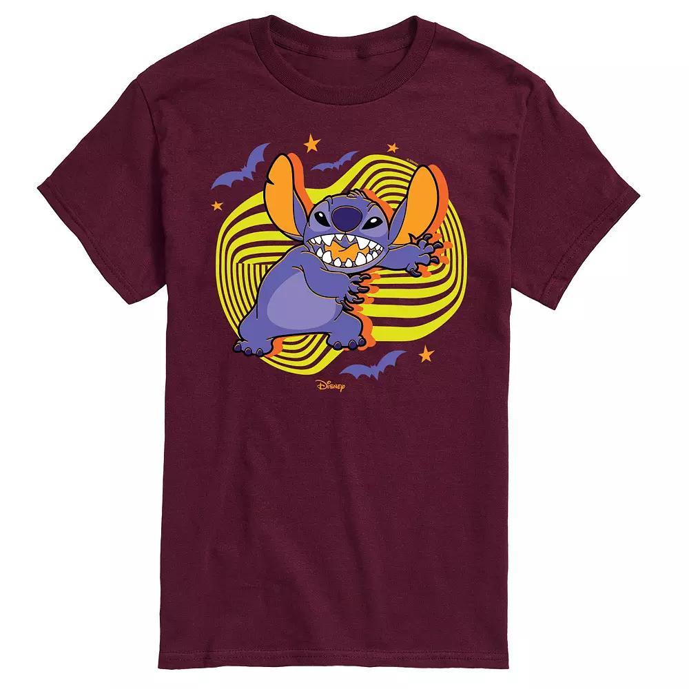 Disneys Lilo & Stitch Mens Bats And Stars Tee Product Image