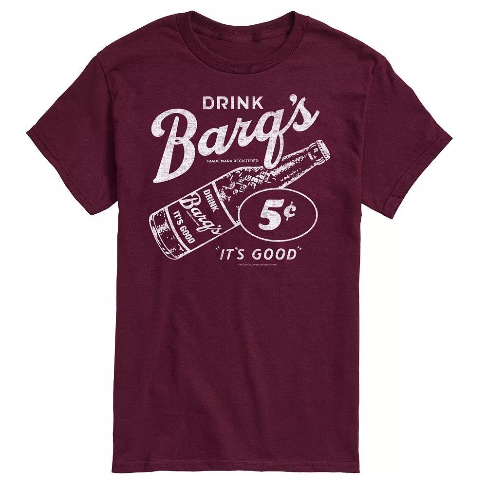 Mens Barqs Vintage Logo Graphic Tee Grey Green Product Image