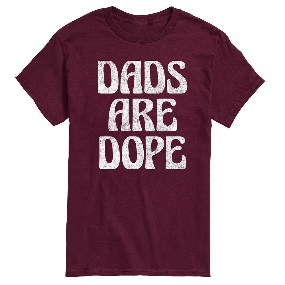 Big & Tall Dads Are Dope Graphic Tee, Mens Product Image