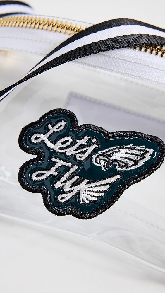 Stoney Clover Lane Philadelphia Eagles Clear Fanny Pack | Shopbop Product Image