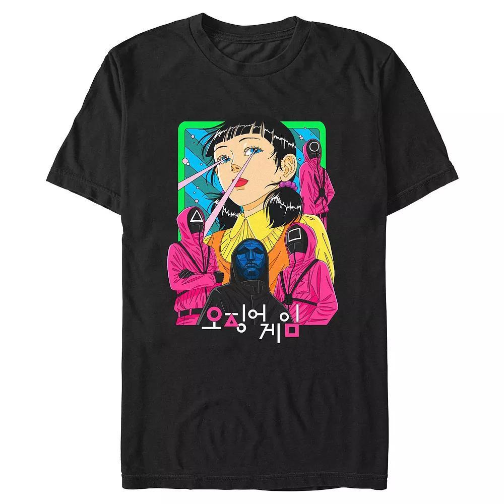 Men's Squid Game Bad Group Graphic Tee, Size: XL, Black Product Image