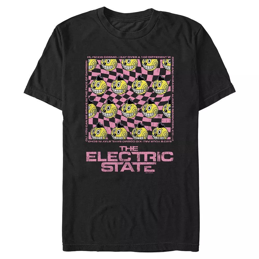 Men's The Electric State Kid Cosmo Poster Graphic Tee, Size: Large, Black Product Image
