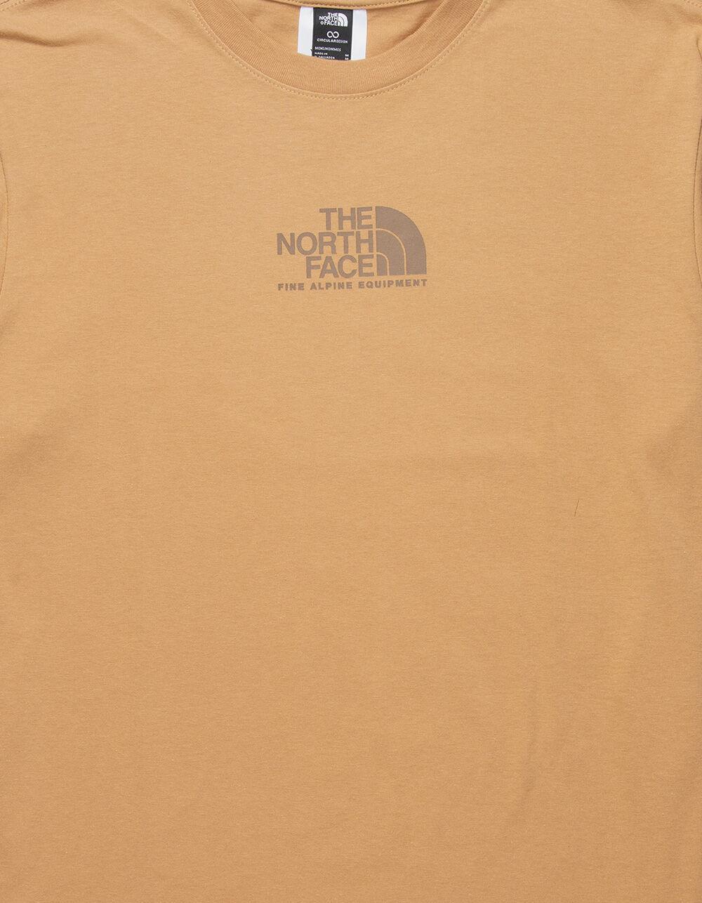 THE NORTH FACE Fine Alpine Mens Tee - BROWN Product Image