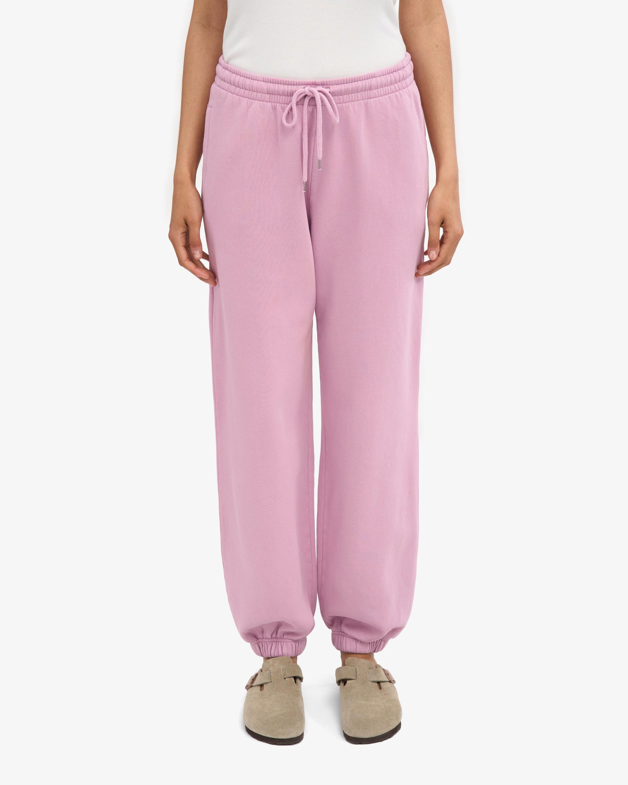 Organic Relaxed Sweatpants - Cherry Blossom Product Image