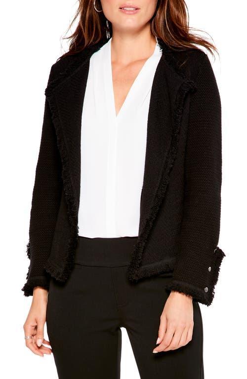 Nic+Zoe Fringe Mix Knit Jacket Product Image