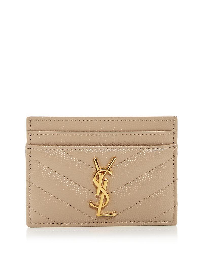 Saint Laurent Cassandre Matelasse Card Case Product Image