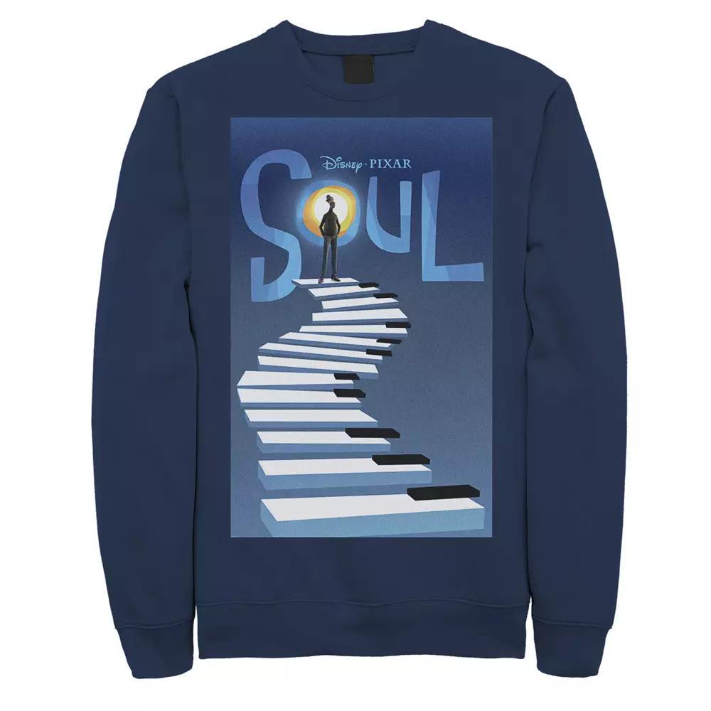 Men's The Legend Of Korra Bolin Collage Poster Graphic Fleece Pullover, Size: Small, Grey Heather Product Image