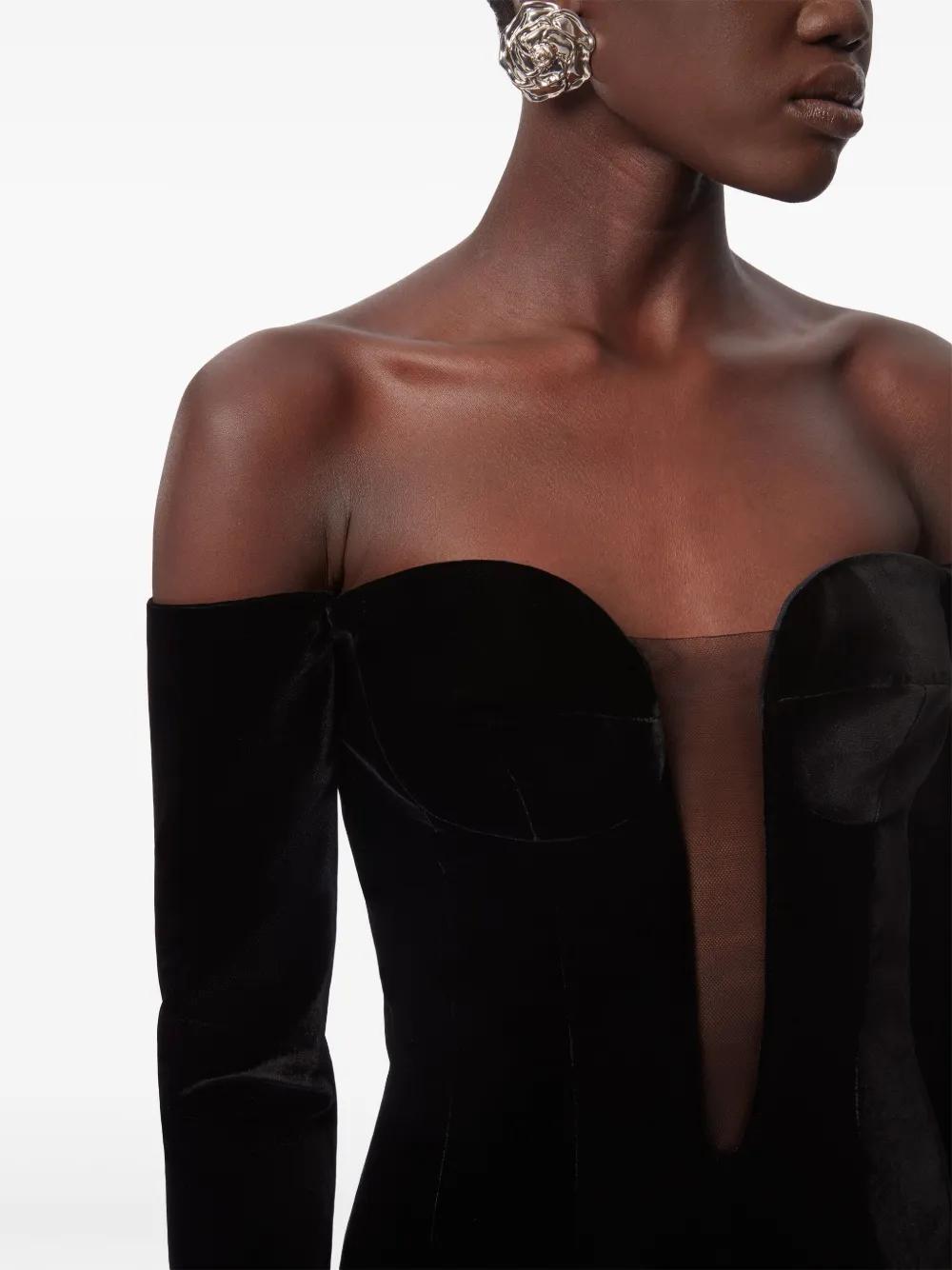 off-shoulder mini dress Product Image