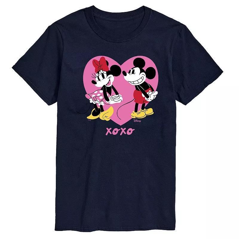 Disney's Mickey & Minnie Mouse Men's Sweet Seasons Greetings Graphic Tee, Size: XXL, Red Product Image