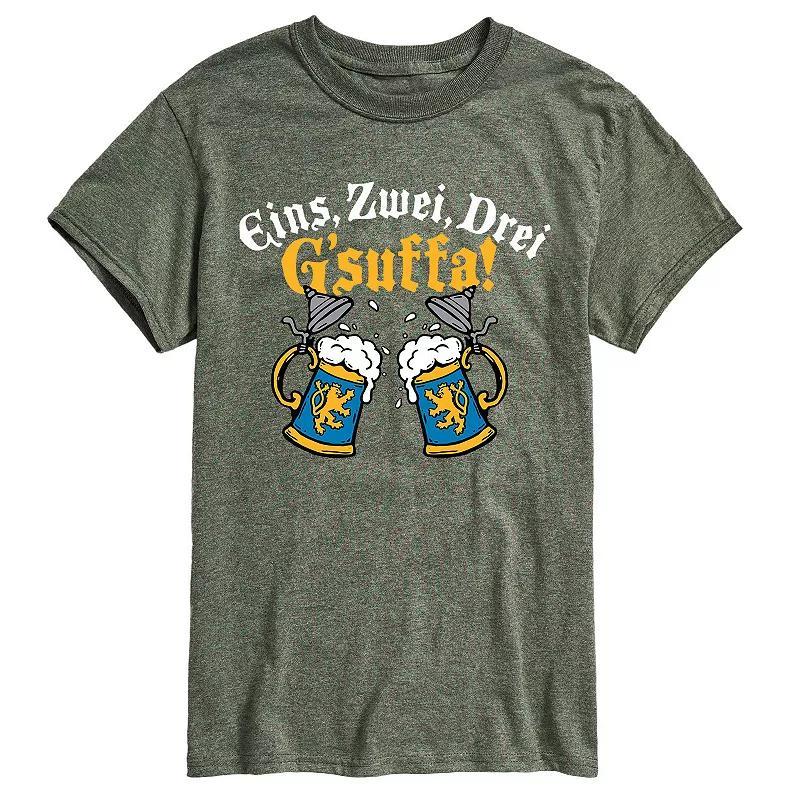 Mens Eins Zwei Drei Gsuffa Oktoberfest Tee Product Image
