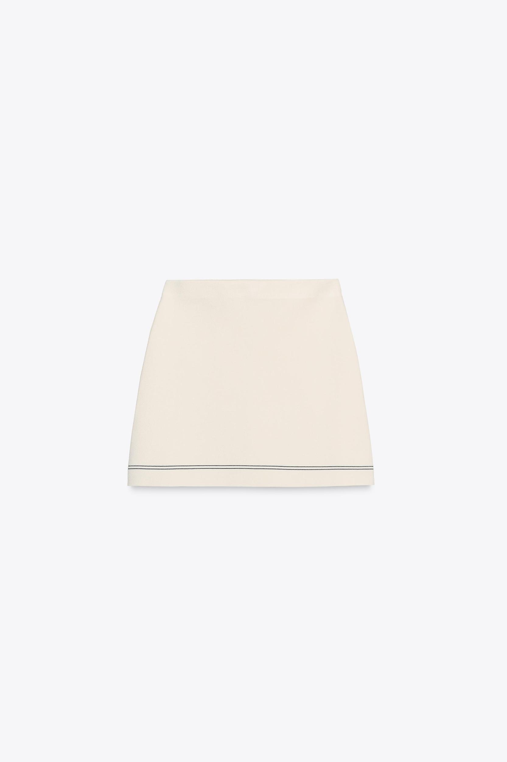 TRIMMED MINI SKIRT Product Image