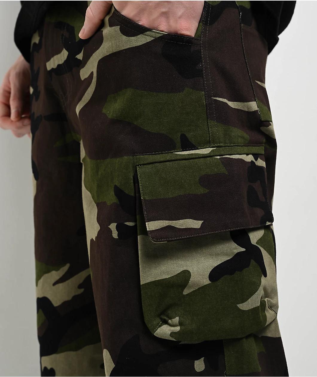 American Stitch Camo Oversized Cargo Pants Product Image