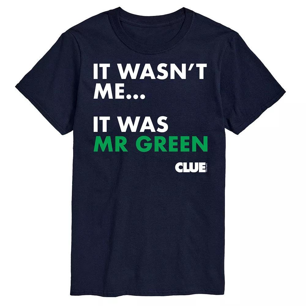 Mens Clue It Was Mr. Green Graphic Tee Product Image