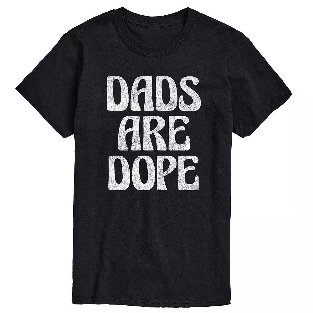 Big & Tall Dads Are Dope Graphic Tee, Mens Product Image