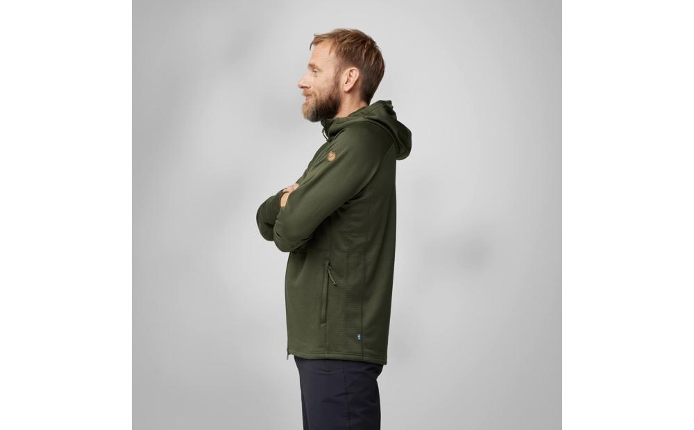 Abisko Grid Fleece Hoodie M Product Image