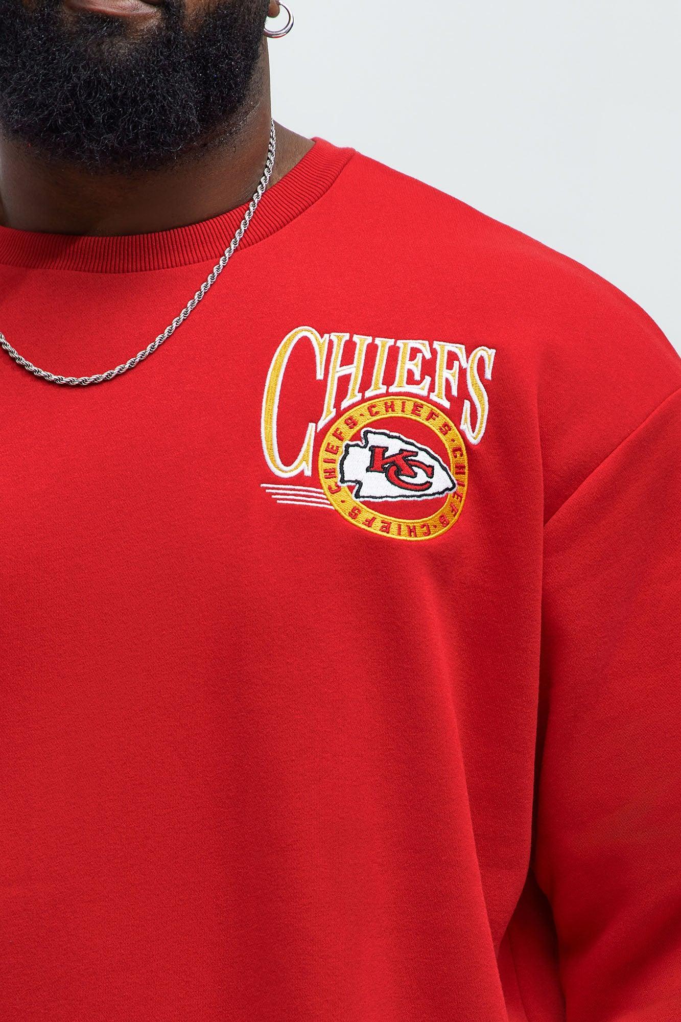 Chiefs Crew Neck Sweatshirt - Red Product Image