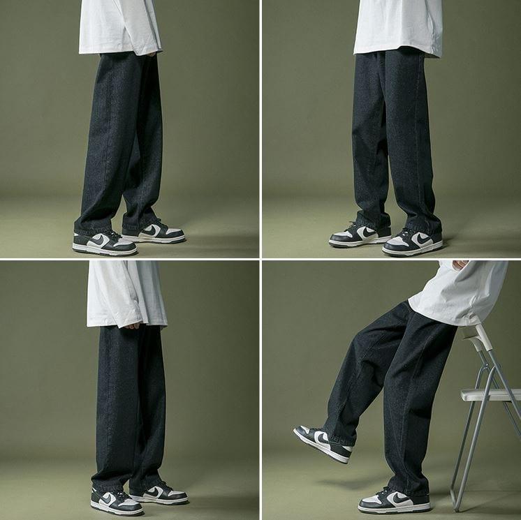 RT No. 5143 WIDE STRAIGHT JEANS Product Image