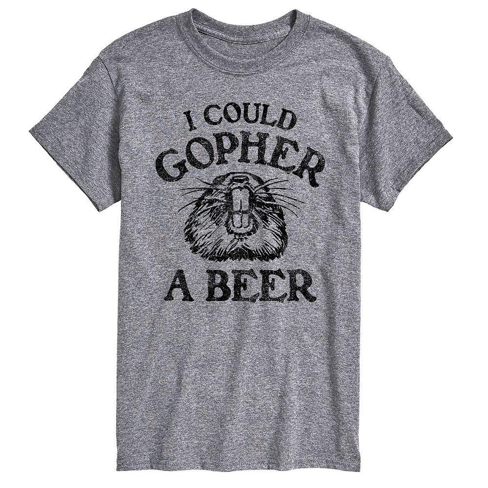 Mens I Could Gopher A Beer Tee Product Image