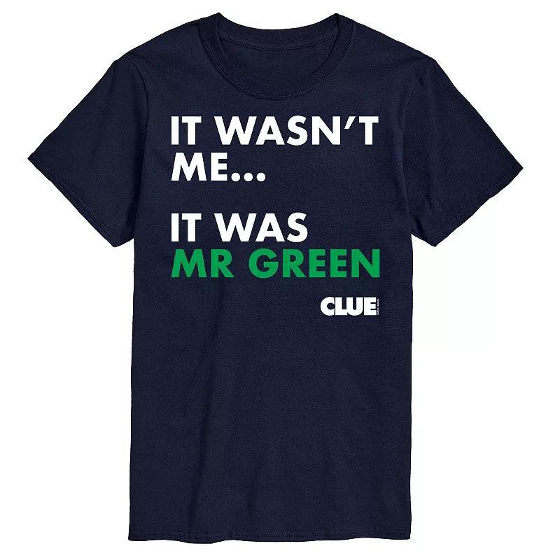 Mens Clue It Was Mr. Green Graphic Tee Product Image