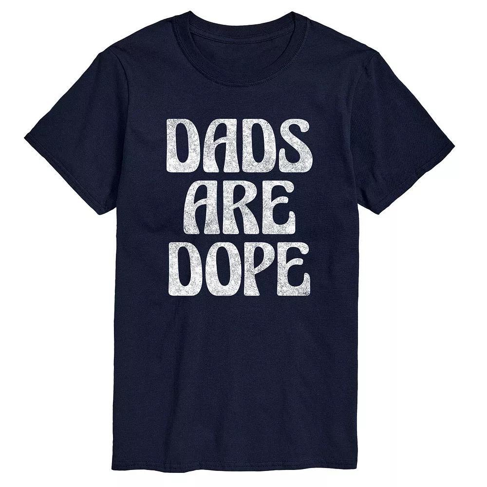 Big & Tall Dads Are Dope Graphic Tee, Mens Product Image