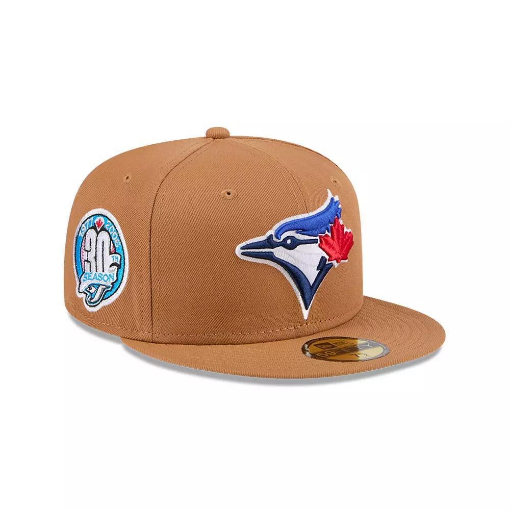 Mens New Era Brown Toronto Blue Jays Color Pack 59FIFTY Fitted Hat Product Image